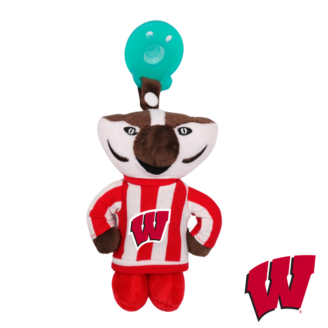 Bucky badger stuffed animal on sale